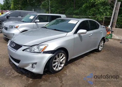 2012 Lexus Is 250 z USA, uszkodzony, nr VIN JTHCF5C20C2035652